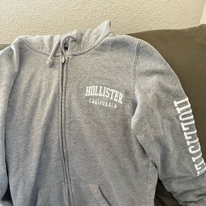 Mens Hollister zip up hoodie